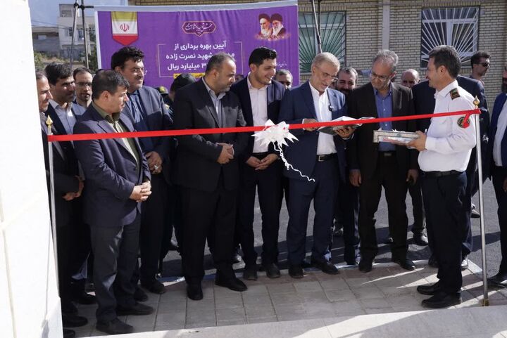 بهرهبرداری از پروژههای آموزشی، درمانی، عمرانی و صنعتی خداآفرین