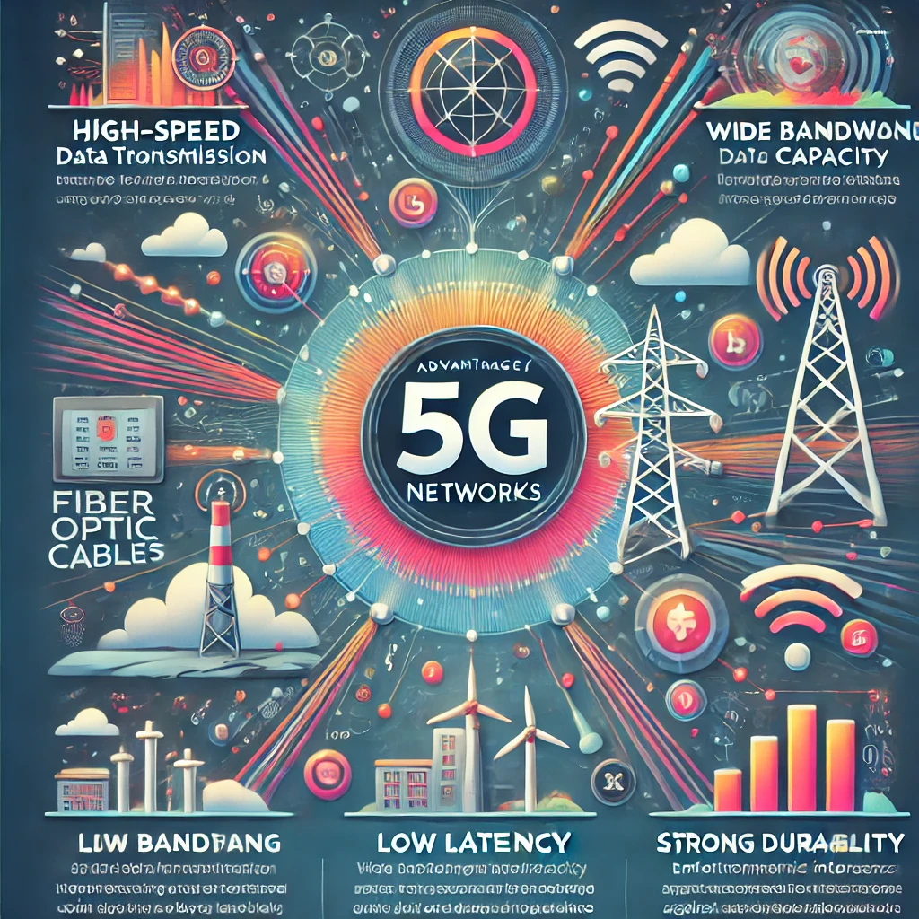 کابل‌ شبکه در پشتیبانی از فناوری 5G