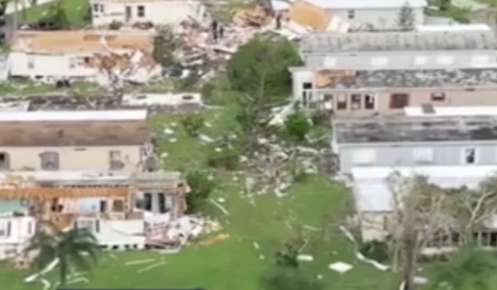 خسارت ۵۰ میلیارد دلاری توفان میلتون خسارت ۵۰ میلیارد دلاری توفان میلتون