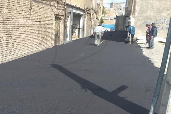 آسفالت ریزی ۲ هزار و ۳۶۰ تنی طی هفته گذشته آسفالت ریزی ۲ هزار و ۳۶۰ تنی طی هفته گذشته