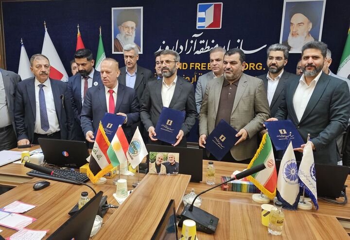 انعقاد تفاهم نامه همکاریهای مشترک تجاری میان اروند و اقلیم کردستان عراق