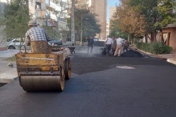 آسفالت ریزی یک هزار و ۹۶۰ تنی در معابر سطح حوزه شهرداری منطقه ۲ در طول هفته گذشته آسفالت ریزی یک هزار و ۹۶۰ تنی در معابر سطح حوزه شهرداری منطقه ۲ در طول هفته گذشته