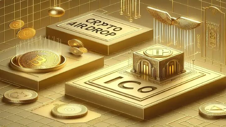 ایردراپ کریپتو در مقابل ICO (عرضه اولیه کوین)- تفاوت چیست؟