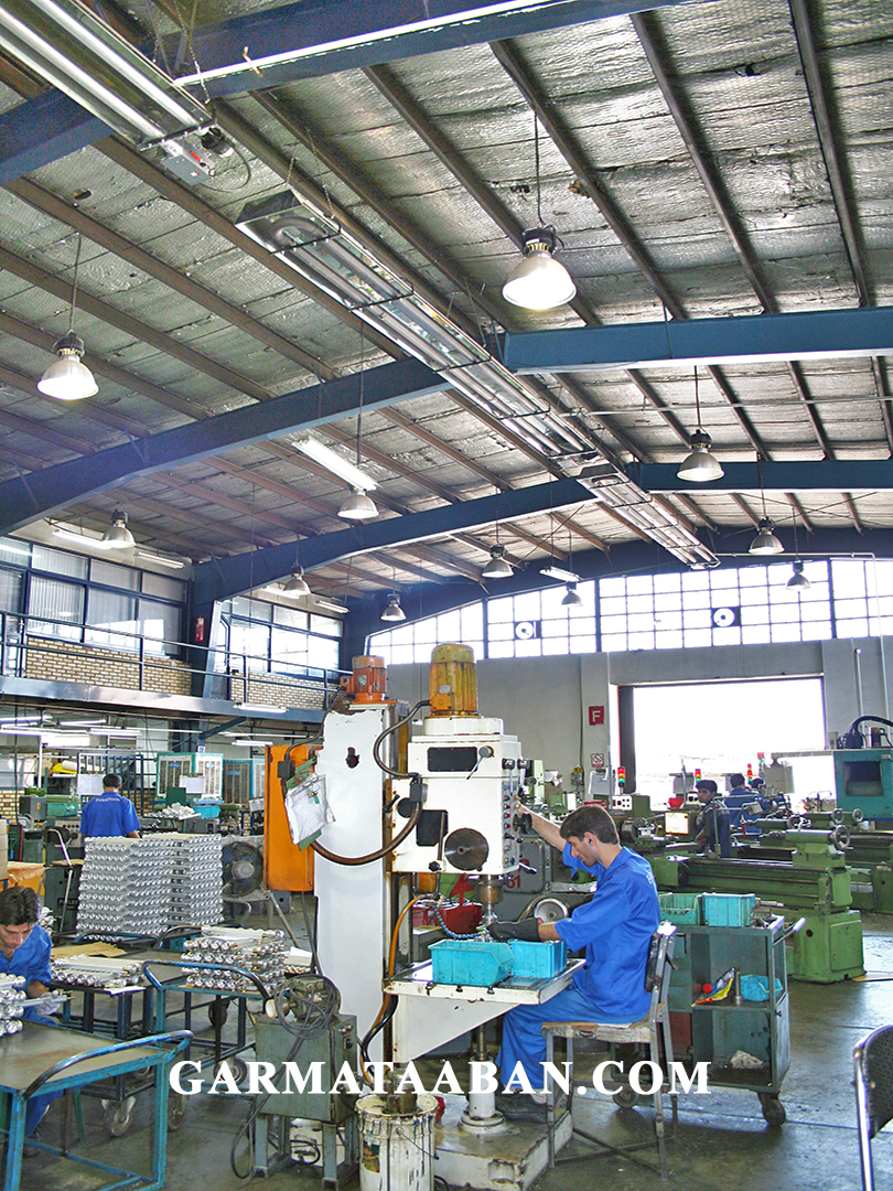 نقش بخاریهای صنعتی گازی تابشی در بهره وری و کاهش هزینههای گرمایشی در کارخانجات