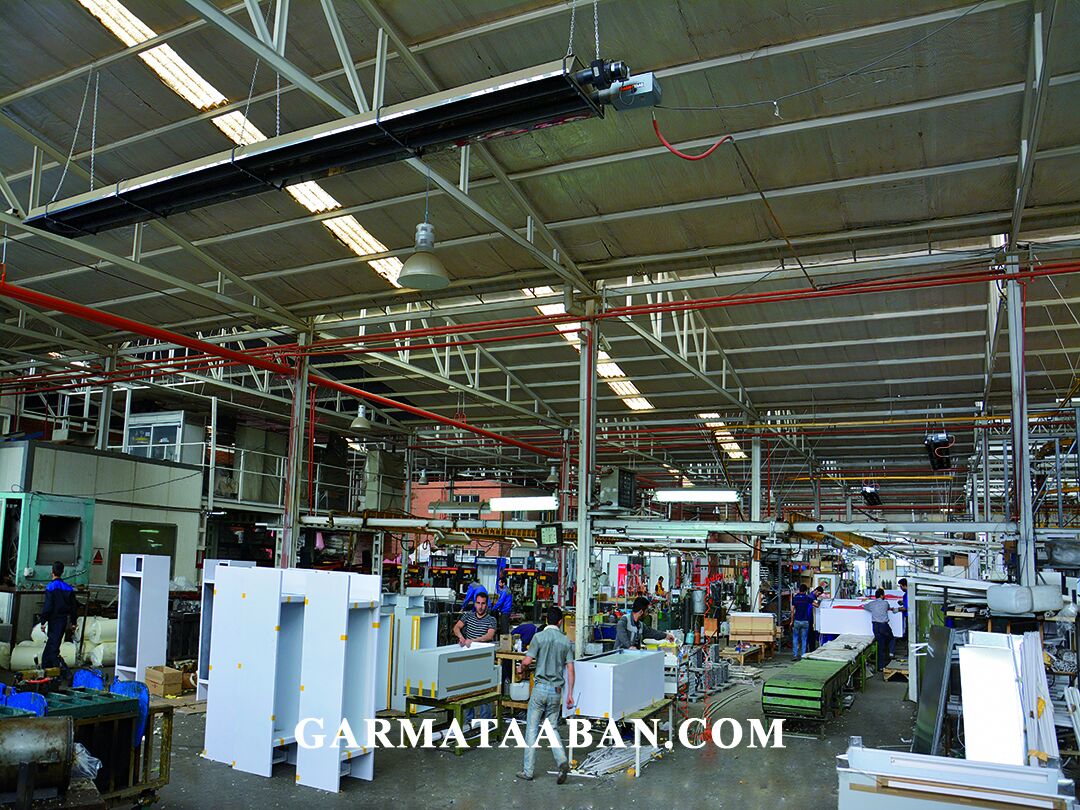 نقش بخاریهای صنعتی گازی تابشی در بهره وری و کاهش هزینههای گرمایشی در کارخانجات