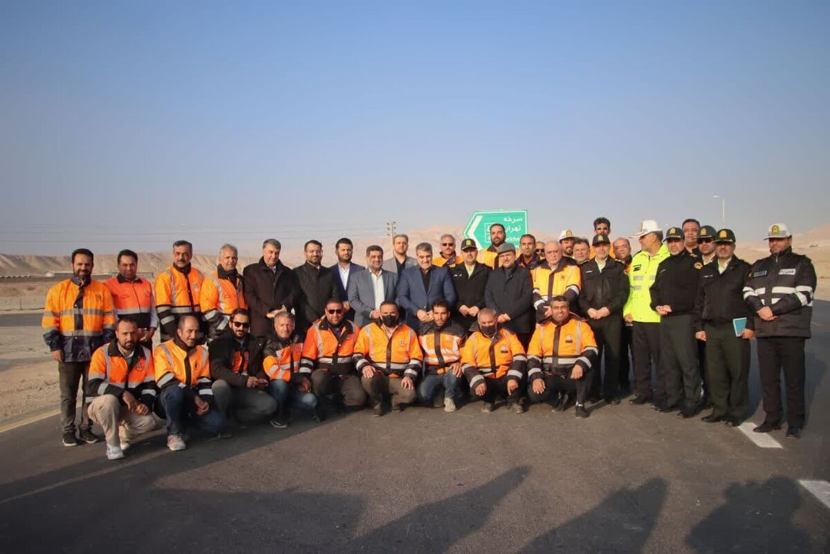 سه راهی کوهدشت - سرخه ایمن سازی شد