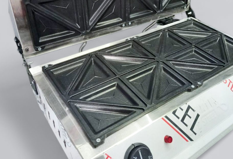 اسنک ساز و ساندویچ ساز صنعتی؛ ویژگی و راهنمای خرید آن ها