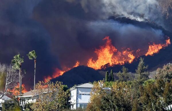 ملیبوی کالیفرنیا به خاکستر تبدیل شده است ملیبوی کالیفرنیا به خاکستر تبدیل شده است