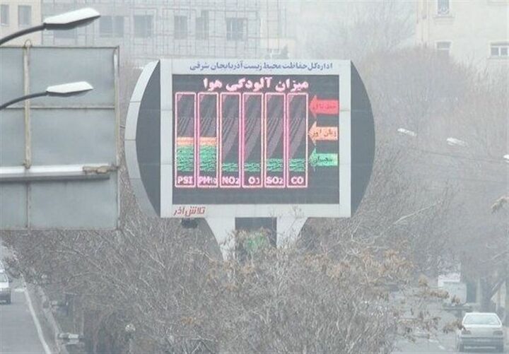 تداوم آلودگی شدید هوا در کلانشهرها تا یکشنبه تداوم آلودگی شدید هوا در کلانشهرها تا یکشنبه