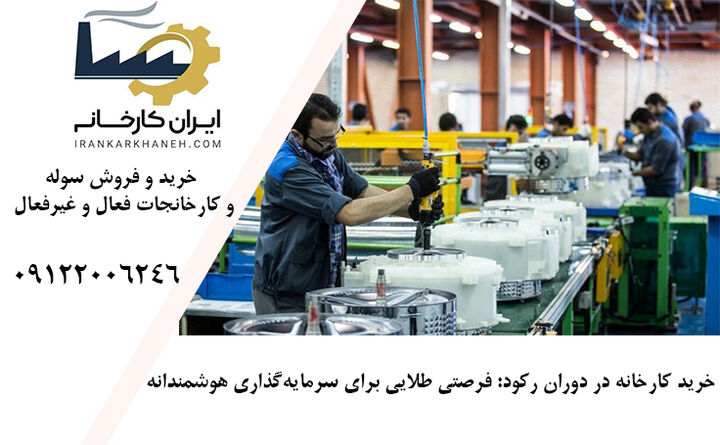 خرید کارخانه در دوران رکود: فرصتی طلایی برای سرمایهگذاری هوشمندانه