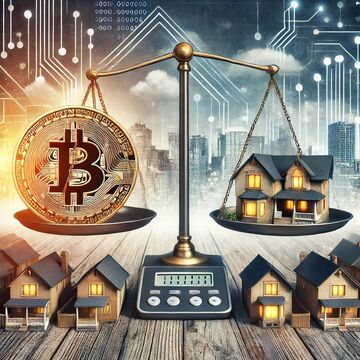 آیا بیت کوین تهدیدی برای بازار مسکن است؟