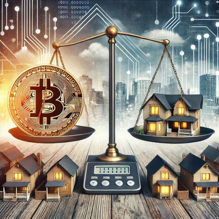 آیا بیت کوین تهدیدی برای بازار مسکن است؟