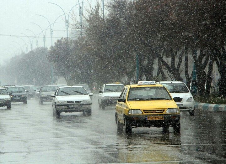 جاده های خراسان رضوی لغزنده است