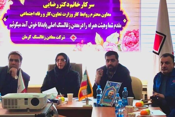 معاون وزیر تعاون یک کارگر معدن را به عنوان مشاور خود برگزید معاون وزیر تعاون یک کارگر معدن را به عنوان مشاور خود برگزید