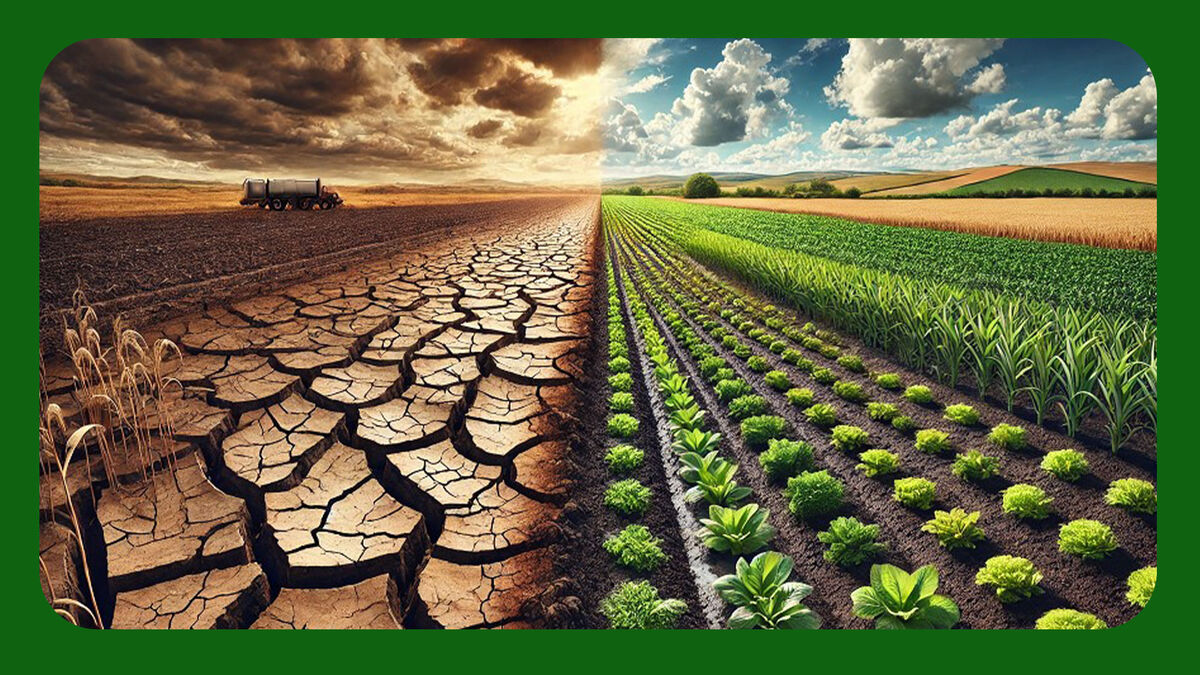 آیا کود هیومیک اسید مایع بیواگری معضل فرسایش خاک را برطرف میکند؟