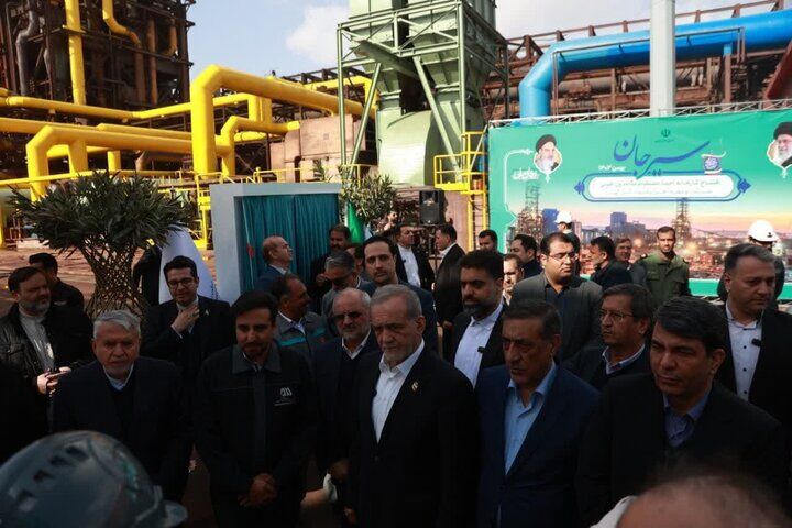 کارخانه احیای مستقیم مگامدول طوبی در سیرجان افتتاح شد کارخانه احیای مستقیم مگامدول طوبی در سیرجان افتتاح شد