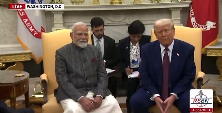 ترامپ در دیدار با نخست وزیر هند: هند به نفت نیاز دارد و ما مقدار زیادی نفت داریم! ترامپ در دیدار با نخست وزیر هند: هند به نفت نیاز دارد و ما مقدار زیادی نفت داریم!