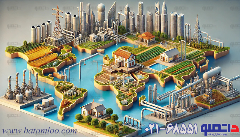 آمار مصرف انواع لوله و اتصالات در پروژه های ساختمان سازی، صنعتی و کشاورزی در ایران و جهان