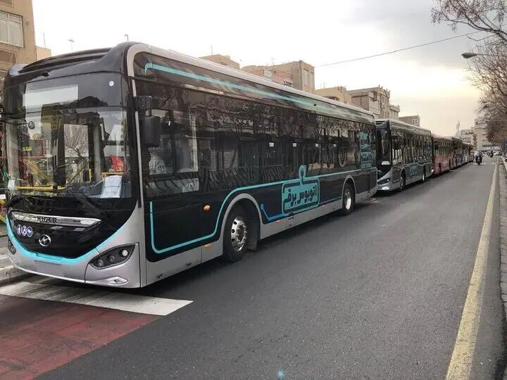 تزریق ۷۰ دستگاه اتوبوس جدید به ناوگان اتوبوسرانی تهران تزریق ۷۰ دستگاه اتوبوس جدید به ناوگان اتوبوسرانی تهران