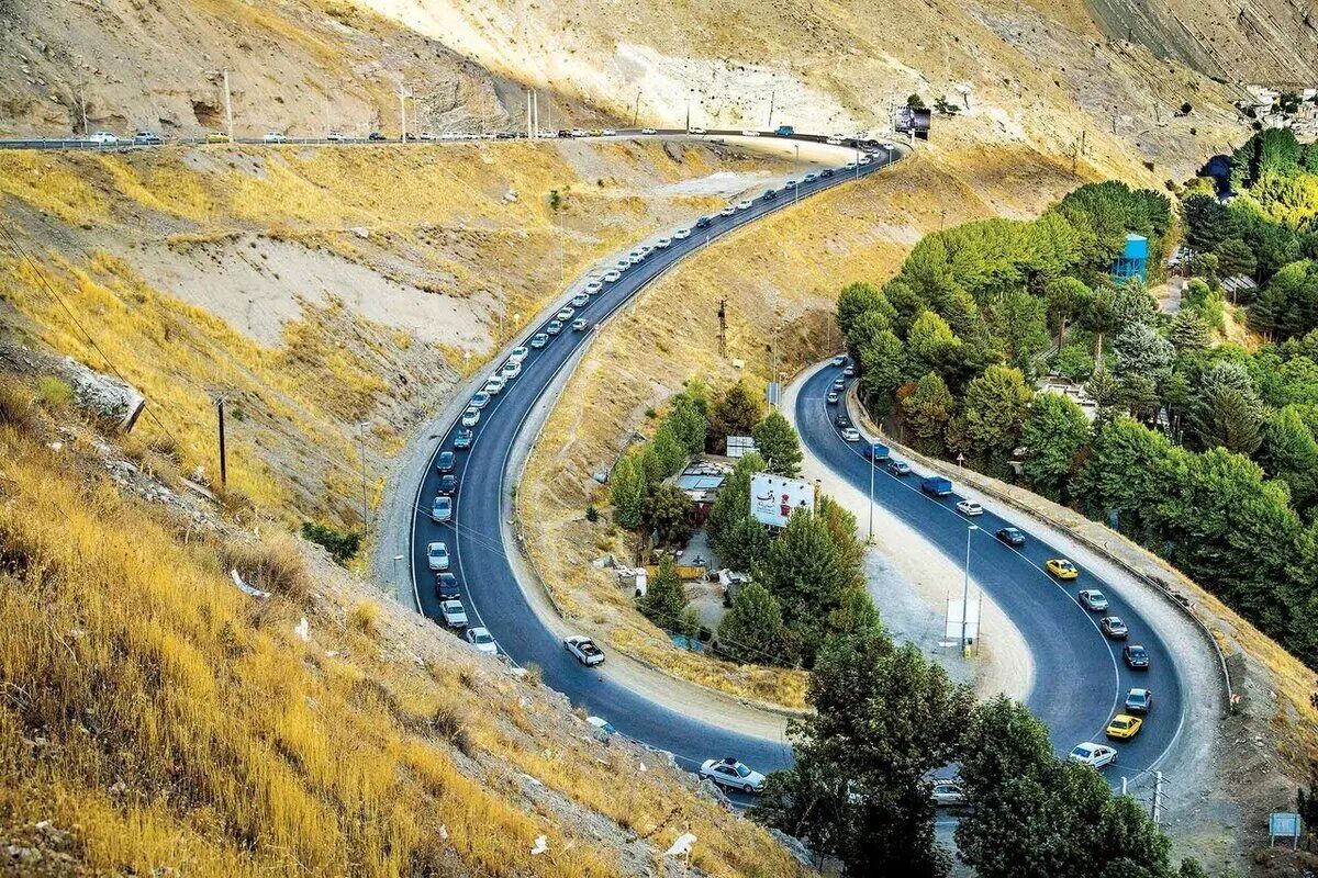 محدودیت شبانه در محور هراز از امروز| ۲۰ روز انسداد برای روشنایی تونل‌ها