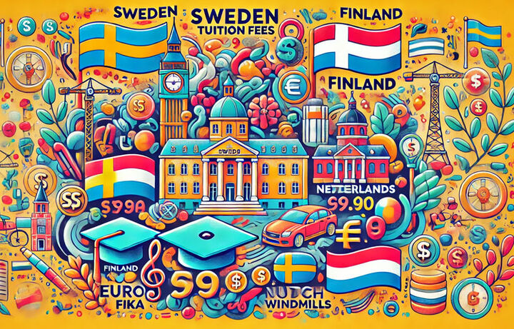 مقایسه هزینه های تحصیل و زندگی در کشورهای سوئد، فنلاند و هلند مقایسه هزینه های تحصیل و زندگی در کشورهای سوئد، فنلاند و هلند