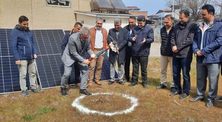 آغاز ساخت نیروگاه خورشیدی در شرکت نفت چالوس