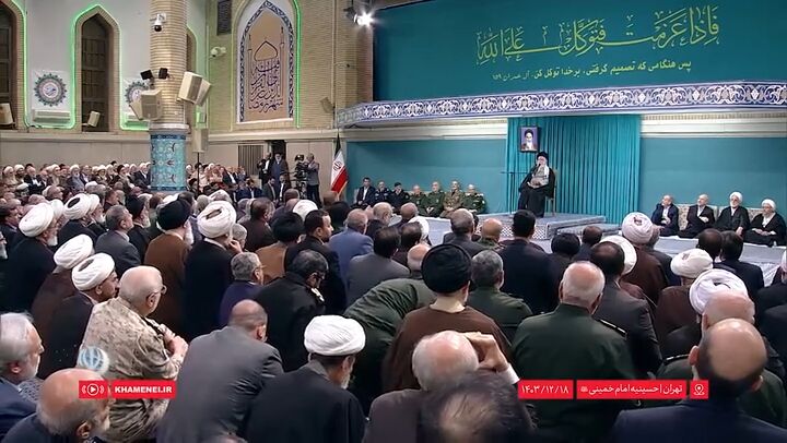 رهبر انقلاب خطاب به اروپاییها: بیچشم و رویی هم حدی دارد رهبر انقلاب خطاب به اروپاییها: بیچشم و رویی هم حدی دارد