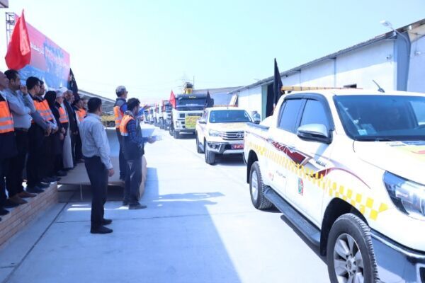 رونمایی از ۱۰۰ دستگاه ماشینآلات جدید گشت راهداری  رونمایی از ۱۰۰ دستگاه ماشینآلات جدید گشت راهداری