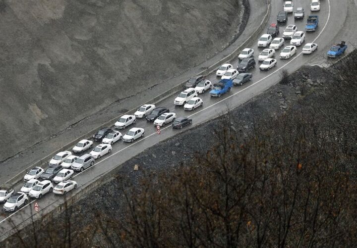 ترافیک سنگین در محور هراز | تردد روان در کندوان