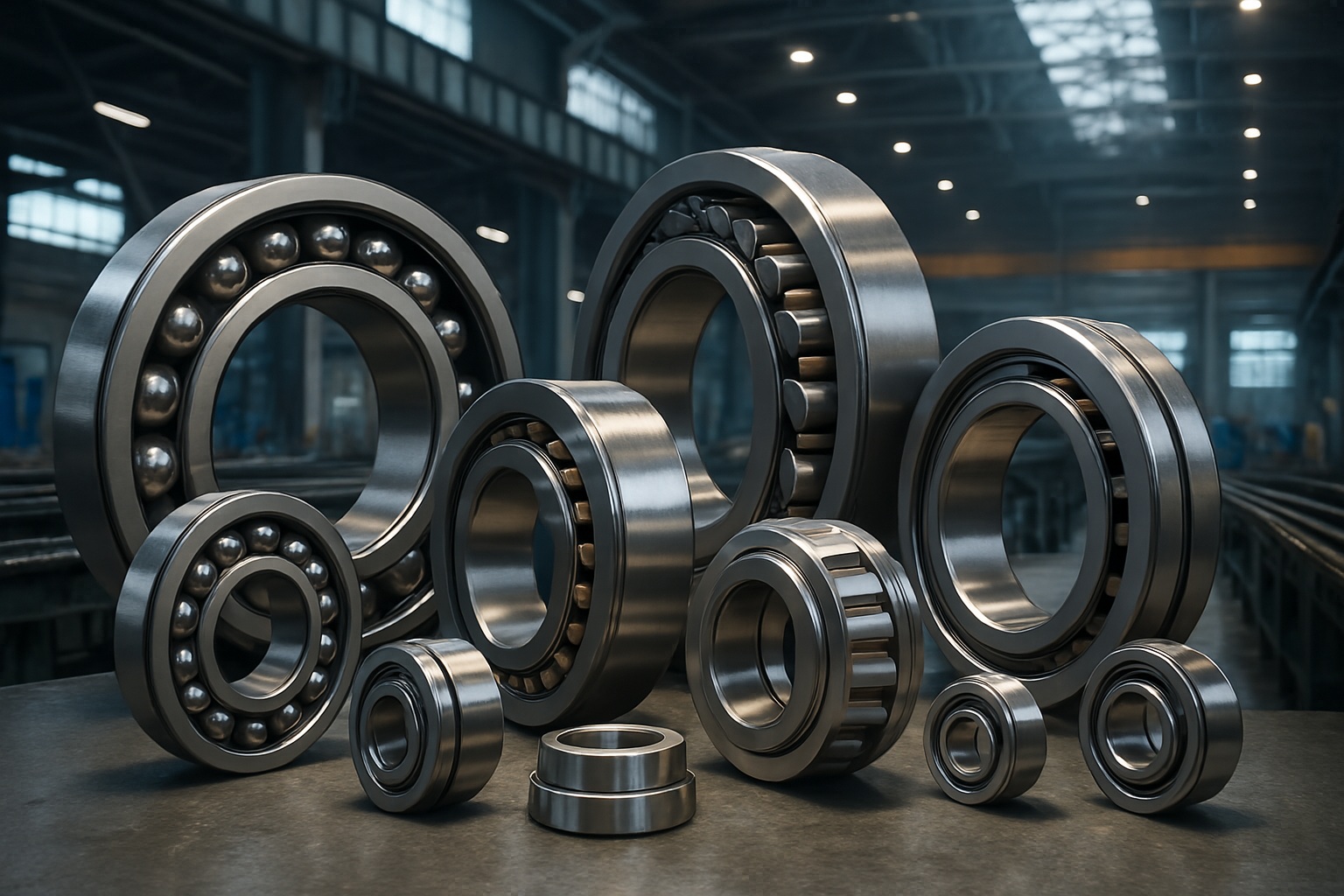 نقش بیرینگهای باکیفیت در پایداری تجهیزات صنایع