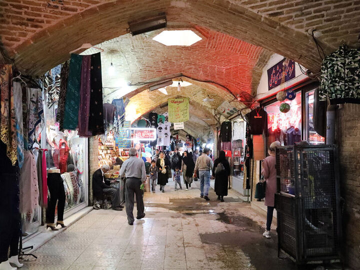 بازار تاریخی زنجان نماد معماری ایرانی و اصیل