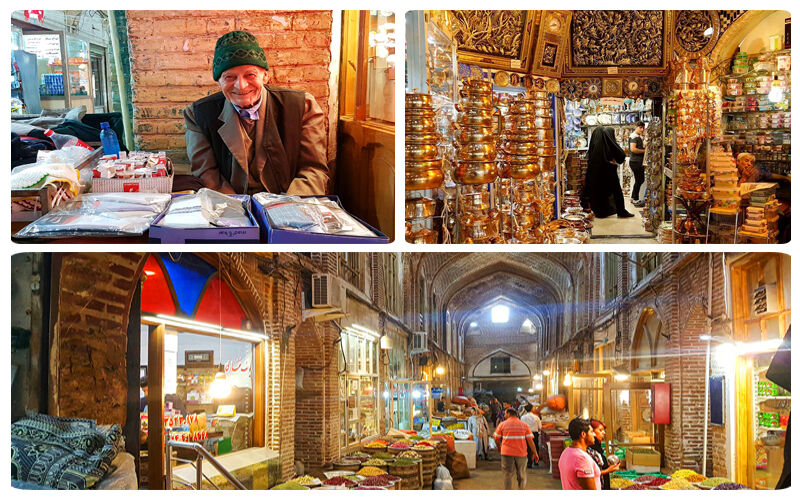بازار تاریخی زنجان نماد معماری ایرانی و اصیل