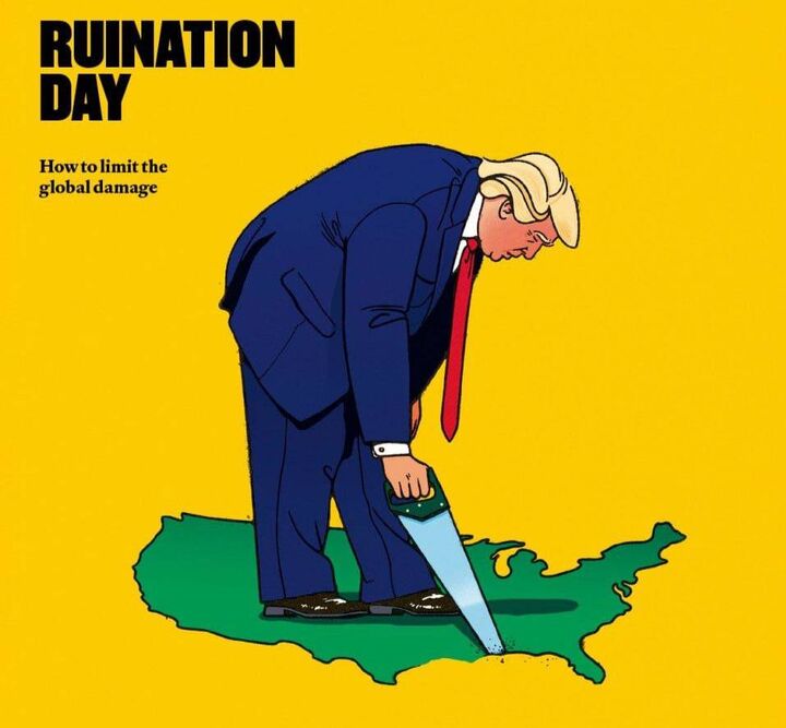 انتقاد تند مجله اکونومیست به آغاز جنگ تعرفهها: "روز ویرانی" انتقاد تند مجله اکونومیست به آغاز جنگ تعرفهها: "روز ویرانی"