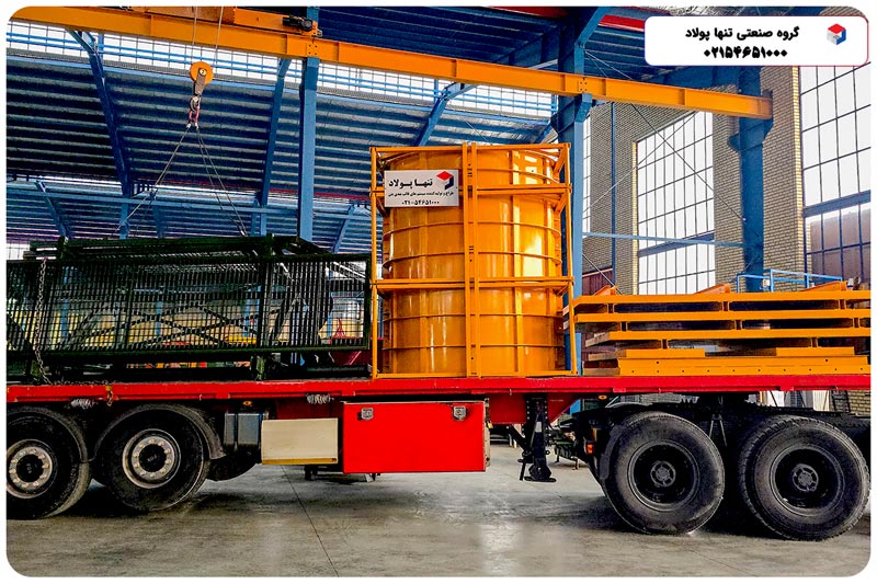 ویژگی های قالب بتن تولیدی گروه صنعتی تنها پولاد