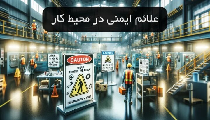 علائم ایمنی در محیط کار