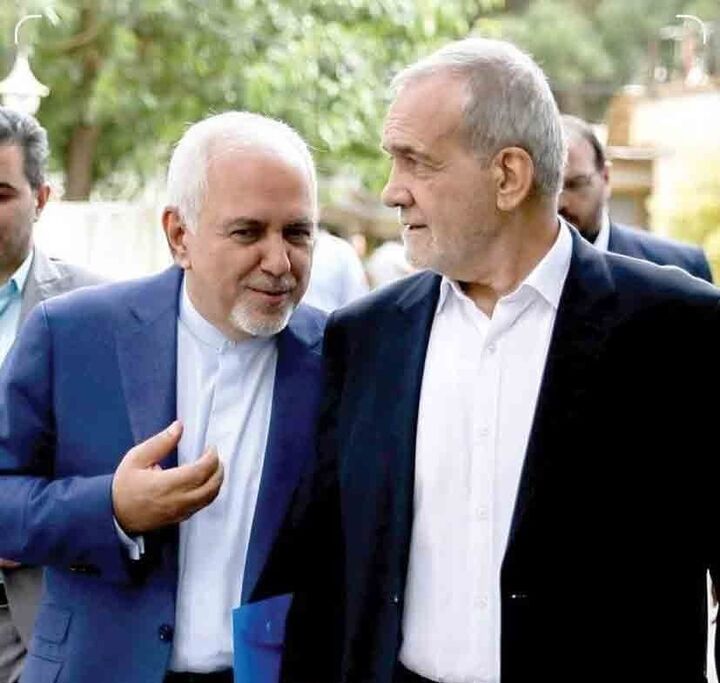 خداحافظی رسمی پزشکیان با ظریف خداحافظی رسمی پزشکیان با ظریف