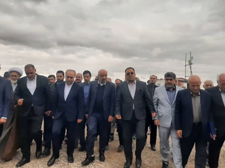 وزیر تعاون از بیمارستان ۶۴ تختخوابی در حال ساخت مهربان بازدید کرد وزیر تعاون از بیمارستان ۶۴ تختخوابی در حال ساخت مهربان بازدید کرد