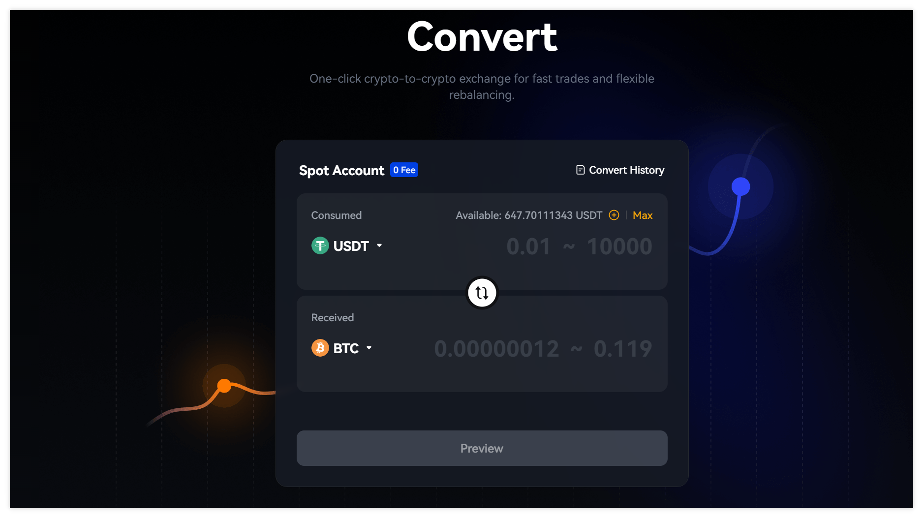 عرضه قابلیت تبدیل در صرافی توبیت؛ تبدیل رمزارزها بدون کارمزد و فوری