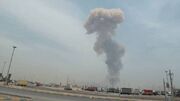 انفجار در بندر شهید رجایی بی‌ارتباط با تأسیسات نفتی| عملیات بدون وقفه ادامه دارد