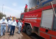 استقرار نیروهای عملیاتی پالایش و پخش در بندر شهید رجایی