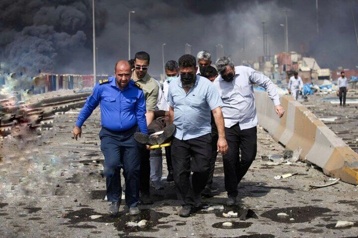 تعداد مصدومان حادثه انفجار بندر شهید رجایی به ۱۲۴۲ نفر رسید تعداد مصدومان حادثه انفجار بندر شهید رجایی به ۱۲۴۲ نفر رسید