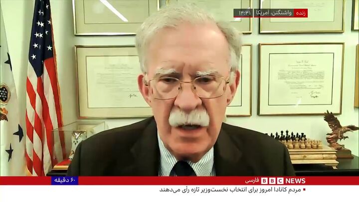 جان بولتون در بی‌بی‌سی: مدیر اطلاعات ملی آمریکا بی‌کفایت است