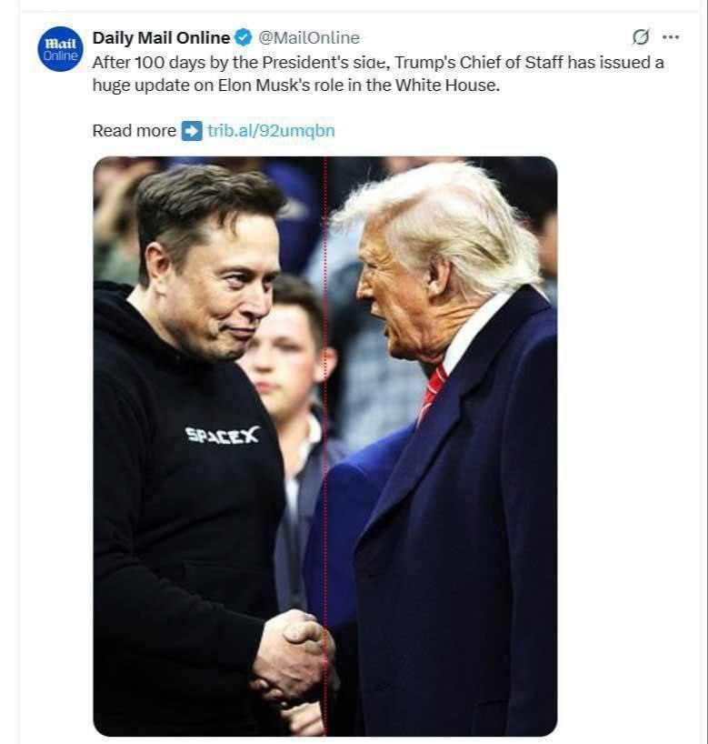 ایلان ماسک کاخ سفید را ترک کرد