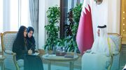 دیدار وزیر راه و شهرسازی با نخست‌وزیر قطر