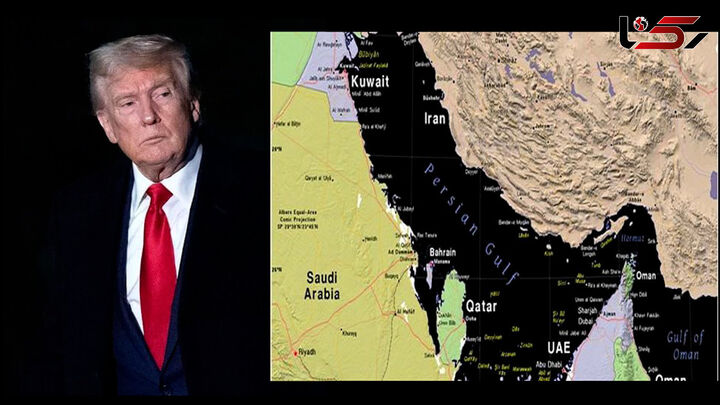 ادعای جدید ترامپ درباره خلیج فارس  ادعای جدید ترامپ درباره خلیج فارس