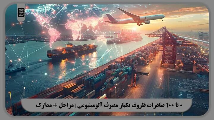صادرات ظروف یکبار مصرف آلومینیومی: راهنمای جامع برای موفقیت در بازارهای جهانی
