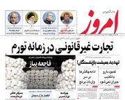 صفحه اول روزنامه های اقتصادی ۲۸ اردیبهشت ۱۴۰۴