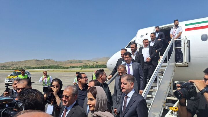 استانداران اقلیم کردستان عراق وارد سنندج شدند استانداران اقلیم کردستان عراق وارد سنندج شدند