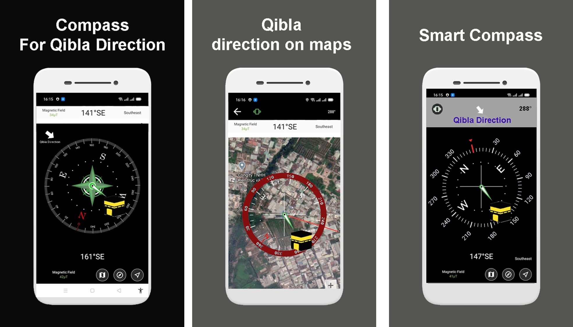 معرفی ۳ قبله یاب آنلاین و دقیق برای یافتن جهت صحیح نماز مسلمانان