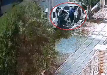 ویدئوی لحظه ربوده شدن یک روحانی در ایرانشهر